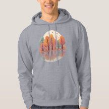 Queda inspirada Hoody | Reflexões do outono