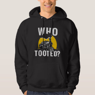 Moletom Quem Buzinou Trem Engraçado Amante de Trem Modelo 