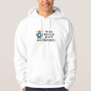 Moletom Quem Jesus Deport? A camisola dos homens