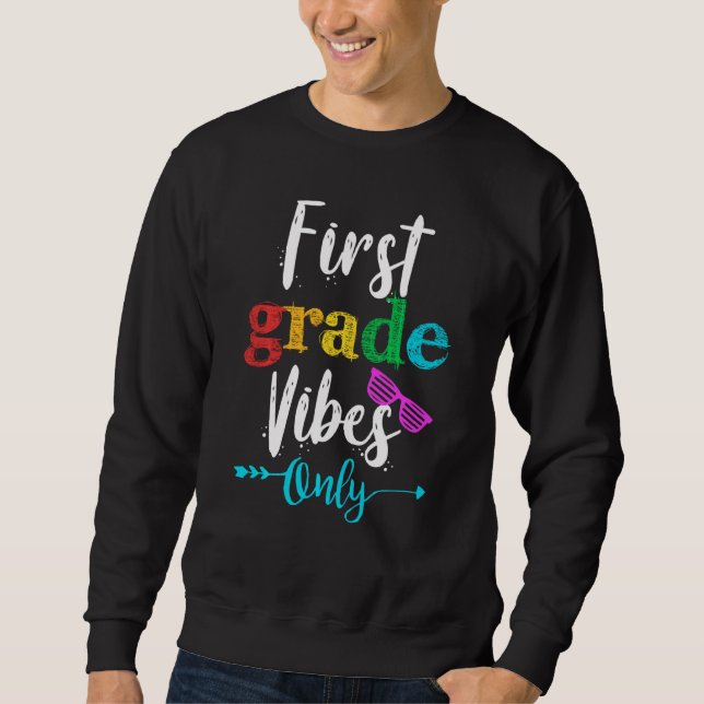 Moletom Quinto Grau Vibes Apenas Crianças Escolares Esquad (Frente)