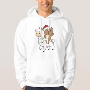 Moletom Quokka Llama Natal Animais de inverno