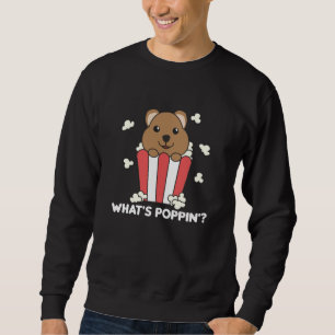 Moletom Quokka Popcorn Whats Poppin Funny