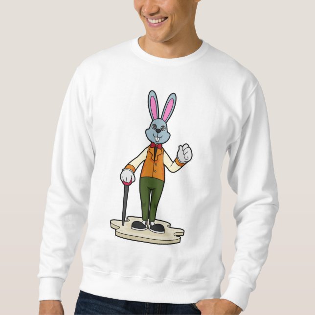 Moletom Rabbit as Gentleman with Cane (Frente)