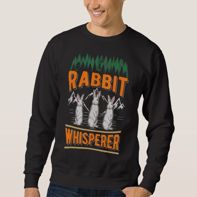Moletom Rabbit Whisperer (Frente)