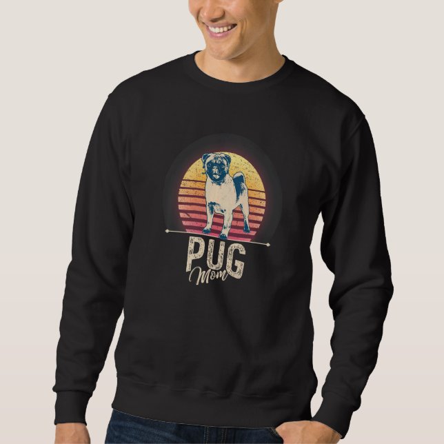 Moletom Raça de cachorro Pug Mops Carlin  25 (Frente)