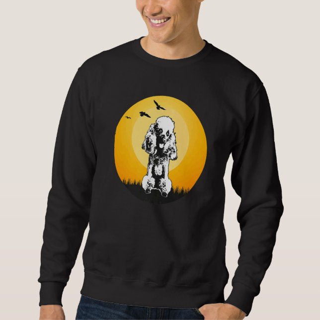 Moletom Raça de Cão Poodle 35 (Frente)