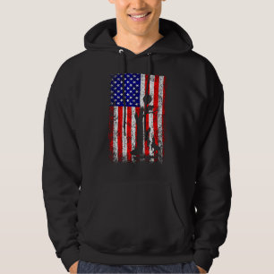 Moletom Raccoon Hunting Dogs American Flag