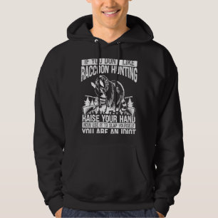 Moletom Raccoon Hunting Essencial Humor Raccoon Slayer
