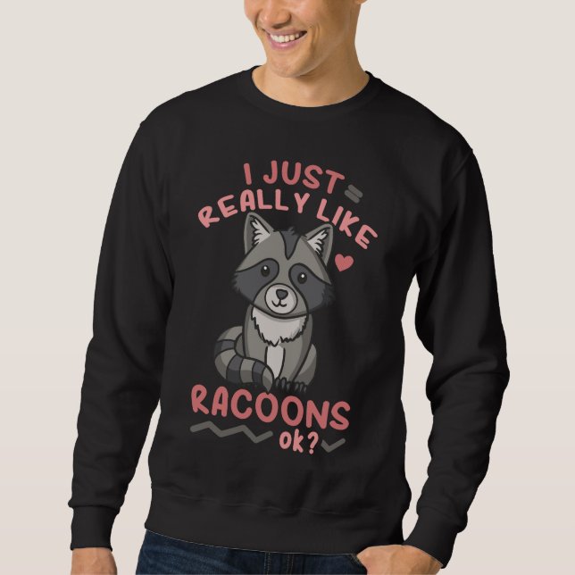 Moletom Raccoon Racoon (Frente)