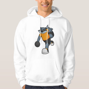 Moletom Racoon na Boliche com Bola de boliche