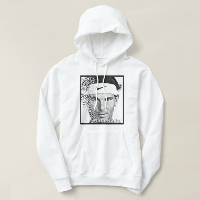 Moletom Rafael Nadal — Tennis Legend" (Frente do Design)