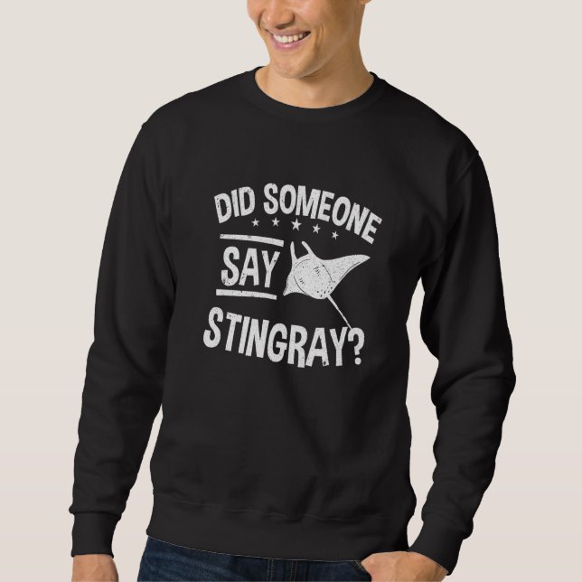 Moletom Raias Did Someone Say Stingray (Frente)