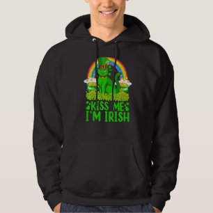 Moletom Rainbow Beija-me Sou Rua de Gato Irlandês Escocês