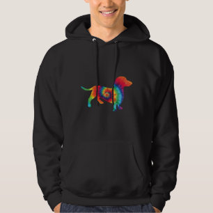 Moletom Rainbow Dachshund Dog Art Colorido Doxie Sausage D