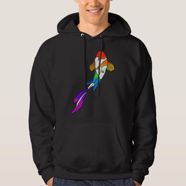Moletom Rainbow Koi Fish (Frente)