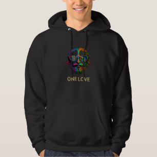 Moletom Rainbow Peace Sign , LGBTQ , UM AMOR , Hippie