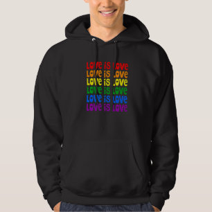 Moletom Rainbow Pride Ally Love É Love Lgbt Flag Gay