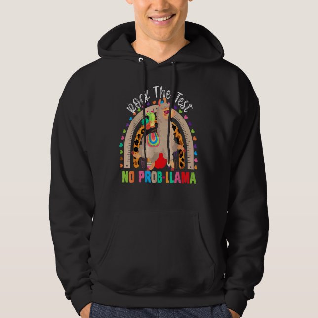 Moletom Rainbow Rock The Test No Prob Lama Teachin (Frente)
