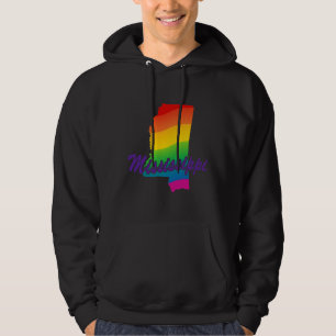 Moletom Rainbow State Of Mississippi