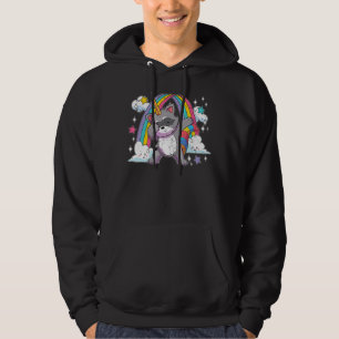 Moletom Rainbow Trash Panda Racoonicorn Dabbing Racoon