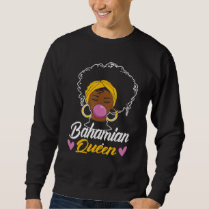 Moletom Rainha Bahamas Rainha Bahamas Bandeira Orgulho Lar