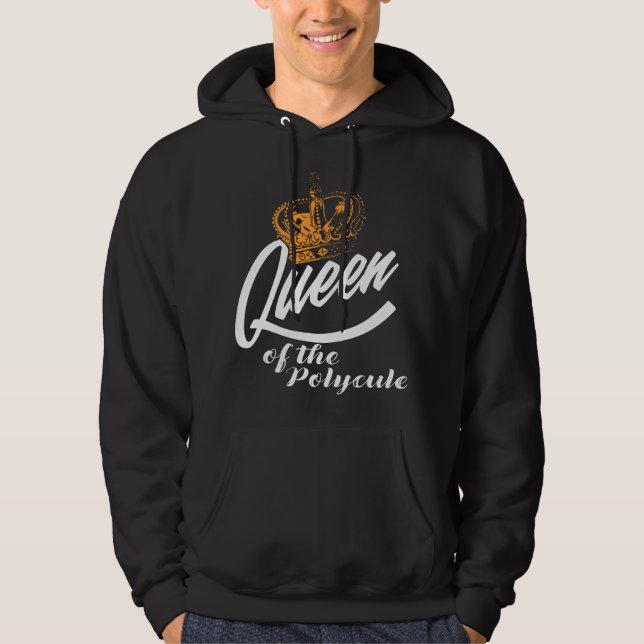 Moletom Rainha da Poliamor do Polículo Trirrelacionamento  (Frente)