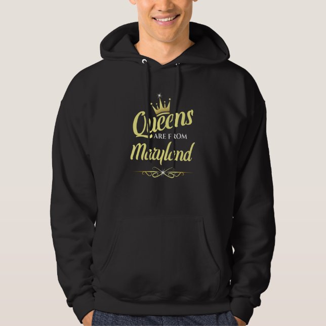 Moletom Rainhas São De Maryland (Frente)
