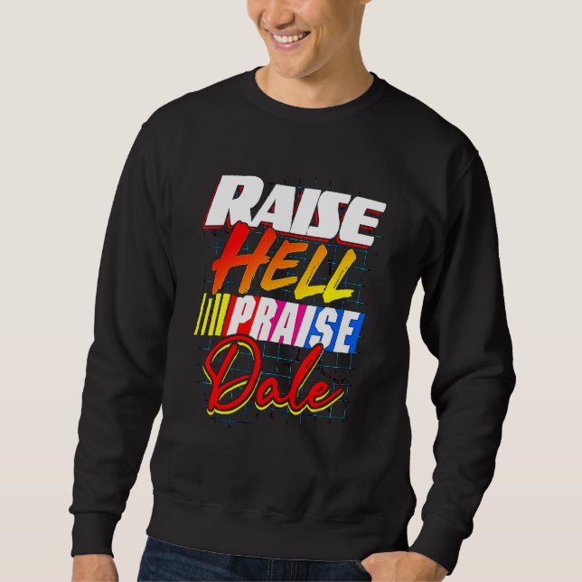 Moletom Raise Hell Louise Dale Vintage (Frente)
