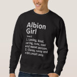 Moletom Raízes De Albion Girl Mi Michigan Funny City<br><div class="desc">Raízes Da Cidade Engraçada De Albion Mi Michigan.</div>