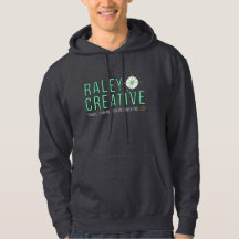Raley Creative Dark Cinza Hoodie