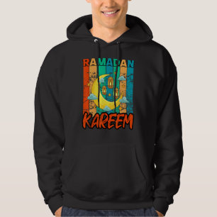 Moletom Ramadan Kareem Mubarak Vintage Hilal Para Muçulman