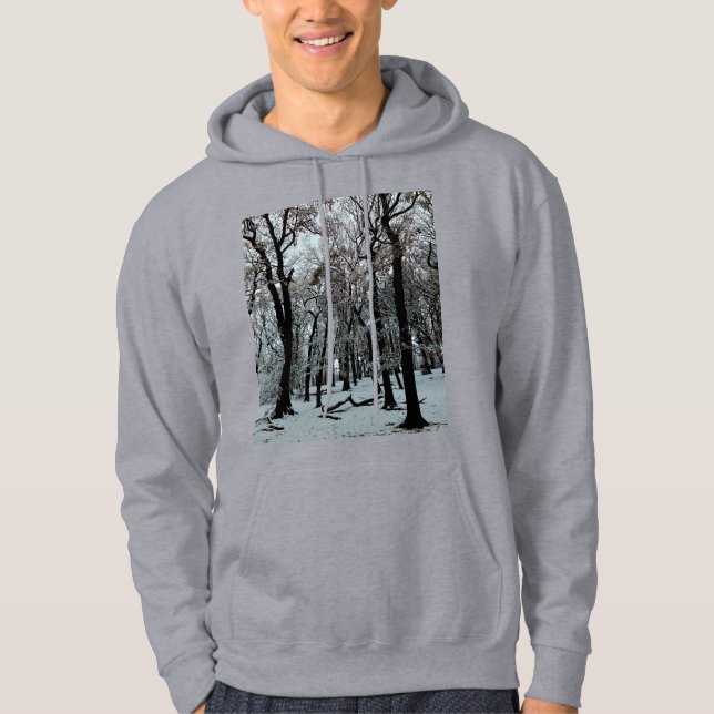 Moletom Ramais e árvores, na neve (Frente)