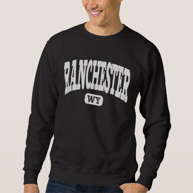 Moletom Ranchester Wyoming Antigo (Frente)