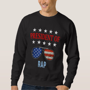 Moletom Rap Acessórios Estados Unidos Sinalizador Rap