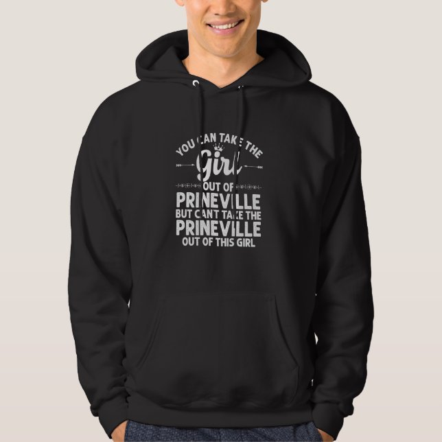 Moletom Rapariga De Prineville Ou De Oregon Funny Home Roo (Frente)