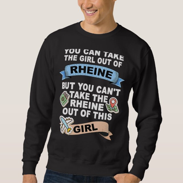 Moletom Rapariga de Rheine - Relocalização de Rheine (Frente)