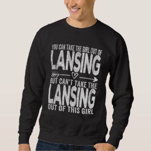 Moletom Rapariga Do Lansing Michigan Home Lansing