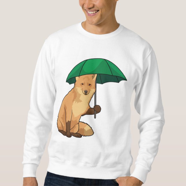 Moletom Raposa com guarda-chuva (Frente)