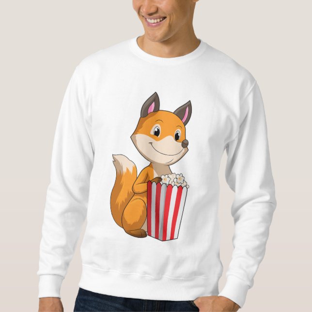 Moletom Raposa com pipoca (Frente)