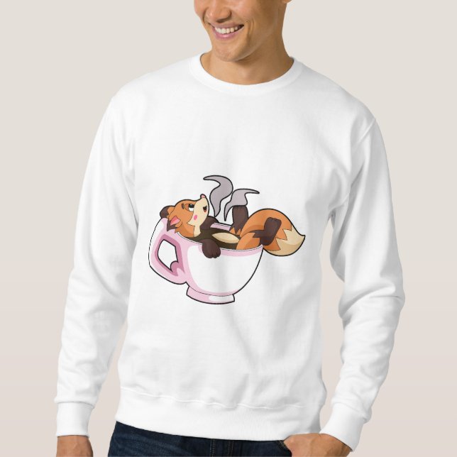 Moletom Raposa com Taça de Café (Frente)