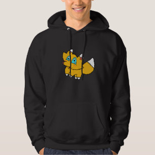 Moletom Raposa de desenho animado de olhos grandes