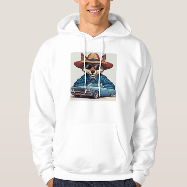 Moletom Raposa Lowrider (Frente)