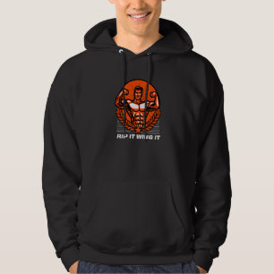 Moletom Rasgue Está Asa Está Humor Divertido de Treino Dit