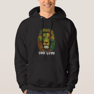 Moletom Rasta Lion Reggae Música Leão Leão De Judah Jamaic