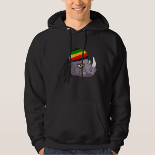 Moletom Rasta Reggae Rhino Rastafarian Roots One Love Jama
