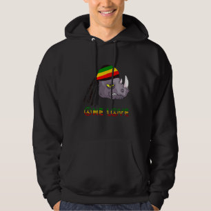 Moletom Rasta Rhino Reggae One Love Rastafarian Roots Jama