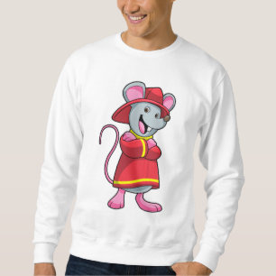 Moletom Rato como Bombeiro com Capacete