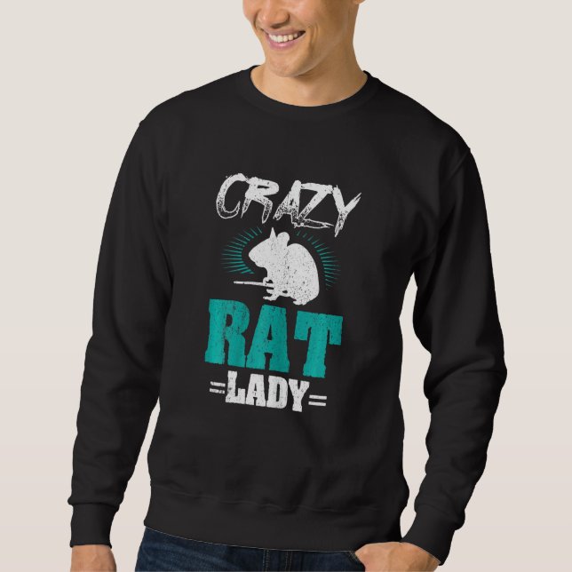 Moletom Ratos S. Rat Lady (Frente)