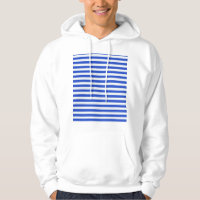 Real Blue Combination Stripes por Shirley Taylor