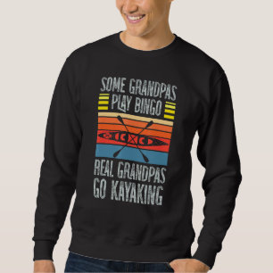 Moletom Real Grandpas Go Kayaking Retro Vintage